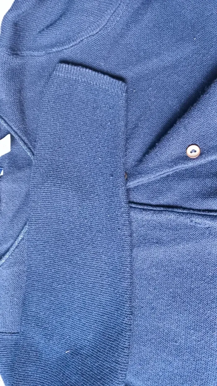 Gilet bleu marine okaïdi t6 - photo numéro 9