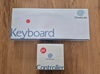 Bundle pack clavier keyboard + Manette Pad Controller Sega Dreamcast Neuf