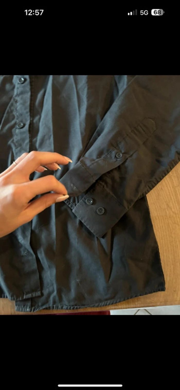 Chemise manche longue gris cargo club 37/38 - photo numéro 4