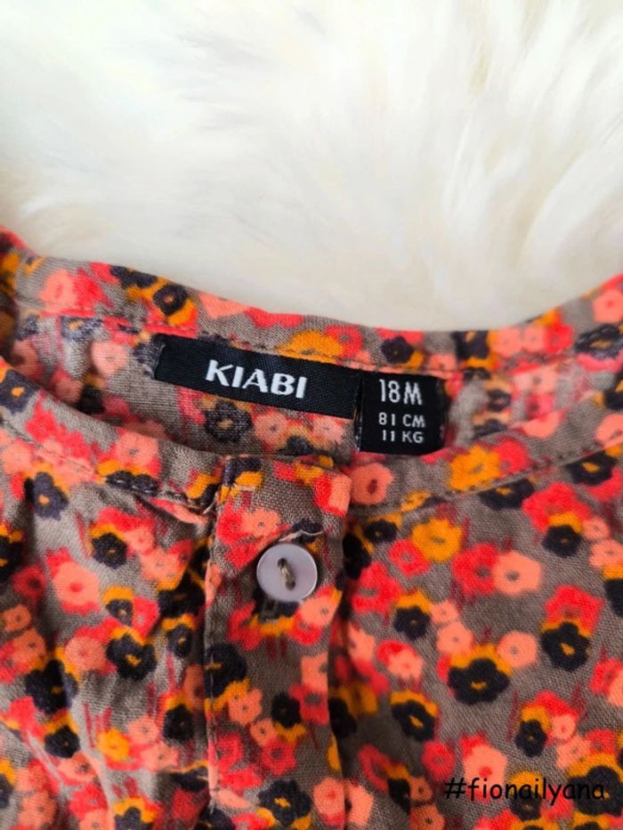 🌸 Superbe combinaison fleurie légère Kiabi 18 mois 🌸 - photo numéro 3