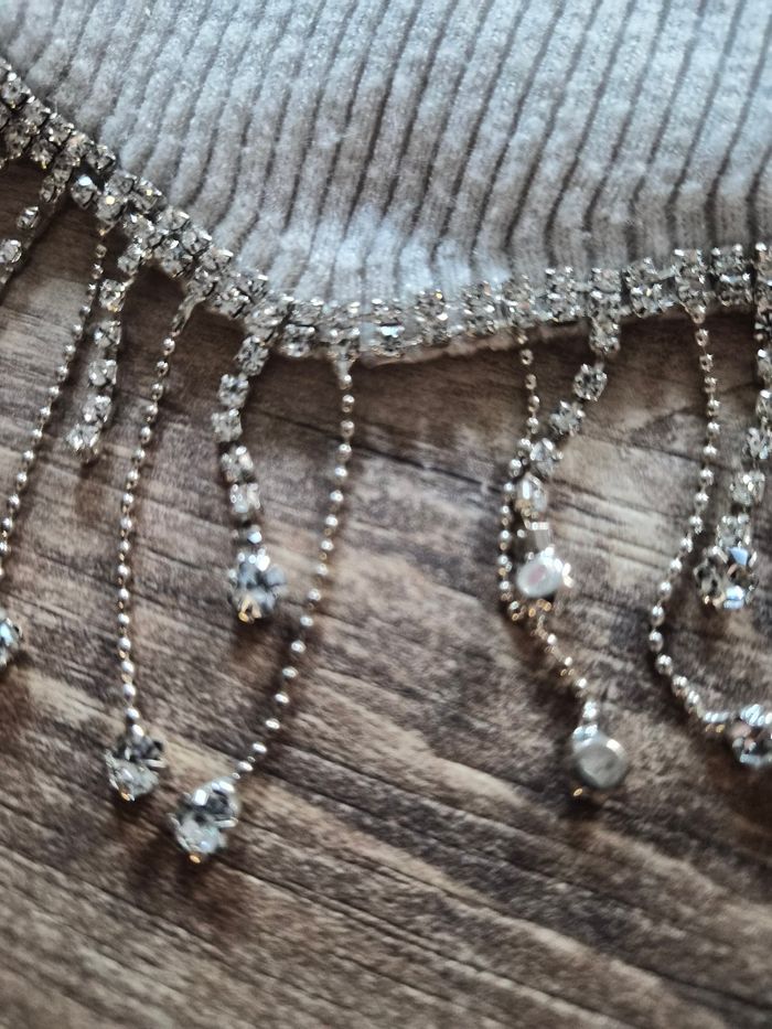 Pull court strass - photo numéro 3