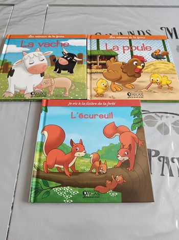 Lot de 3 livres