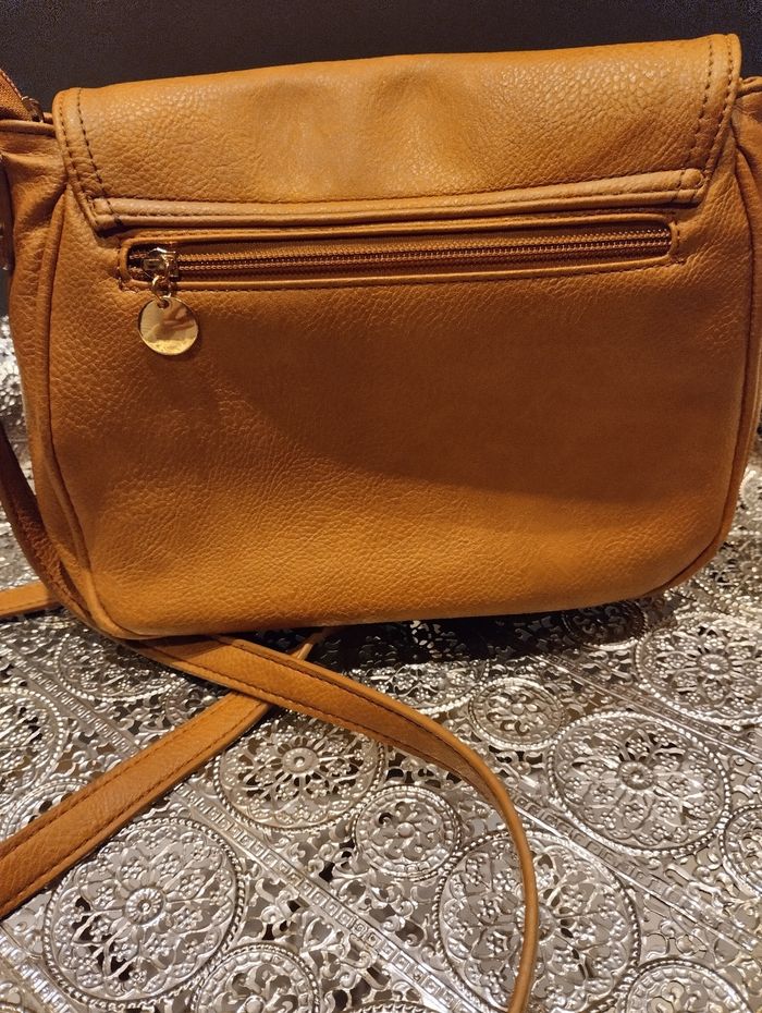 Sac à main simili cuir Camel 🤎 - photo numéro 6