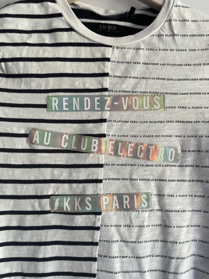 T-shirt 10 ans ikks - photo numéro 2