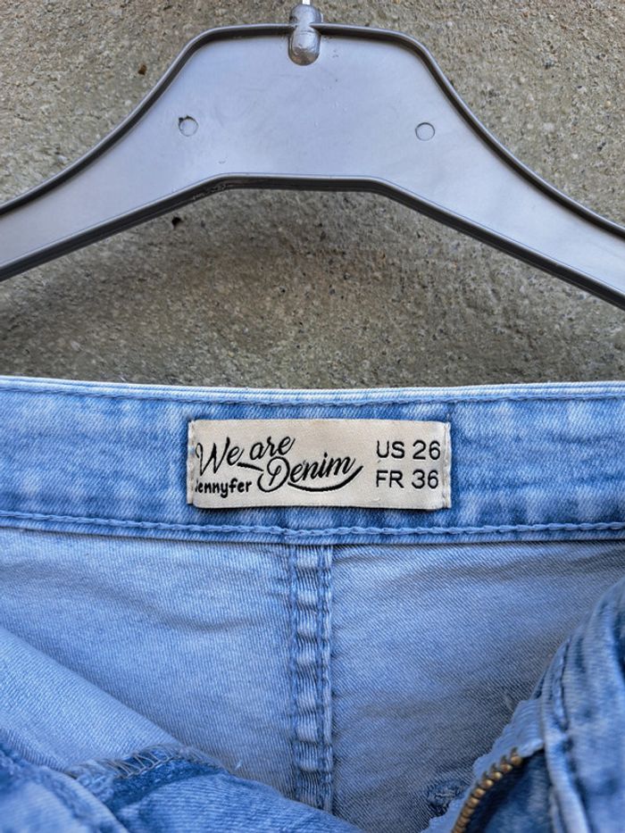 Lot de 2 shorts en jean - photo numéro 3