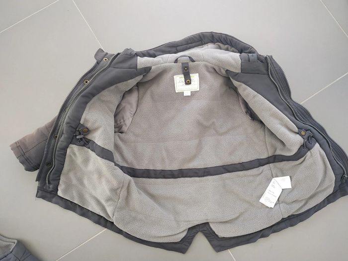 Parka 3 en 1 avec blouson amovible gris Vertbaudet 4 ans 102 cm - photo numéro 3