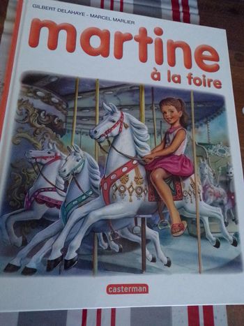 Livre Martine à la foire  casterman1986