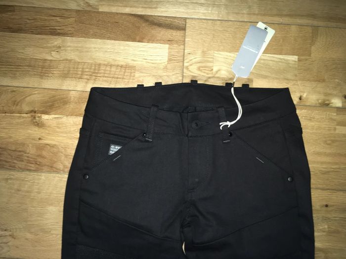 Pantalon noir g star t26 =36 neuf avec étiquette - photo numéro 3