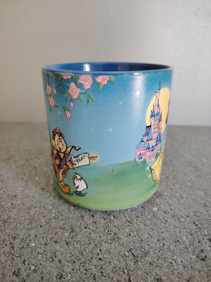 Mug tasse disney la belle et la bête scène import japon tbe - photo numéro 5