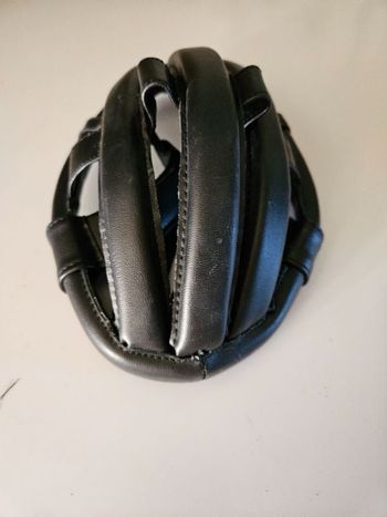 Ancien casque de vélo à boudin