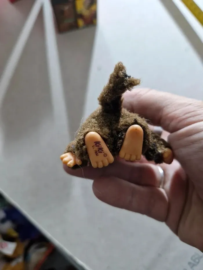 Mini peluche kiki le vrai 9 cm vintage - photo numéro 3