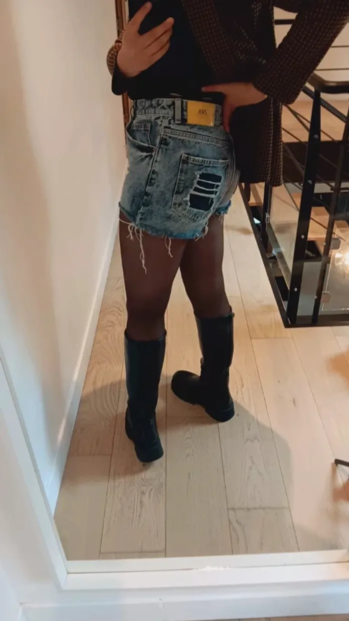 Short jeans zara - photo numéro 6