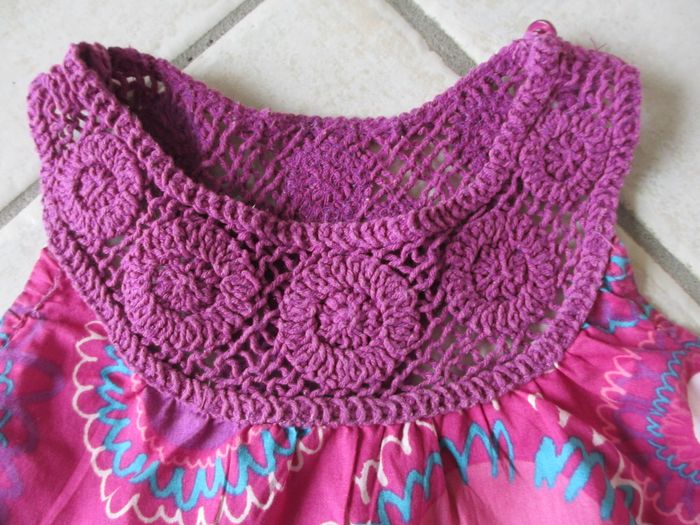 Débardeur / blouse sans manches fille Vertbaudet – 6 ans - photo numéro 3