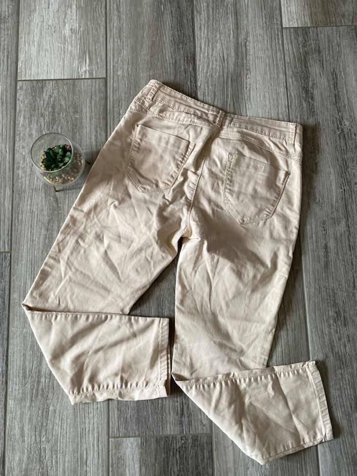 💫jean slim rose pale femme Cache-cache💫 - photo numéro 4