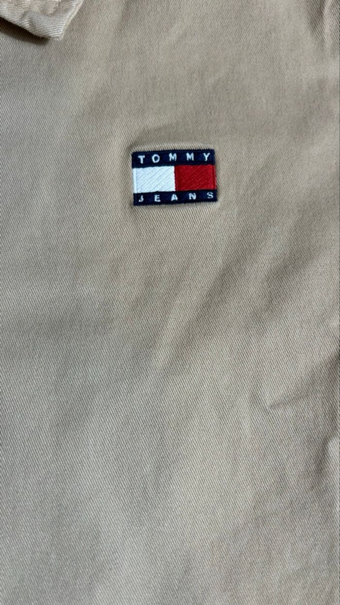 Veste Tommy Hilfiger - Coton Biologique - Beige taille XL - photo numéro 2