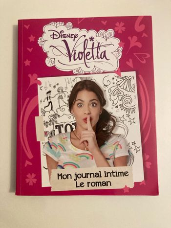 Livre violetta « mon journal intime »