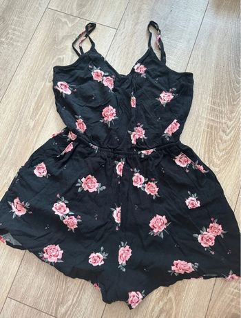 Combi short fleurs