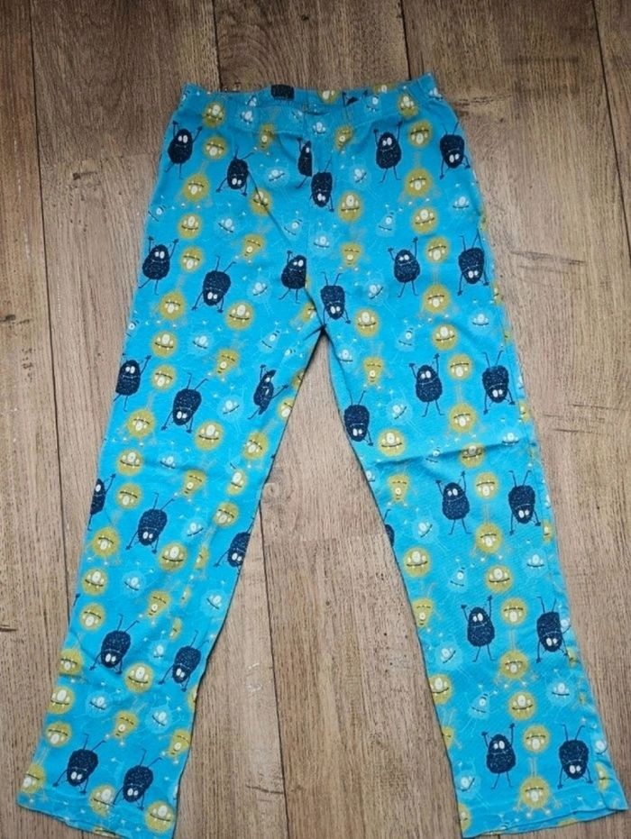 Pyjama 2 pièces en coton turquoise 5 ans Lupilu - photo numéro 10