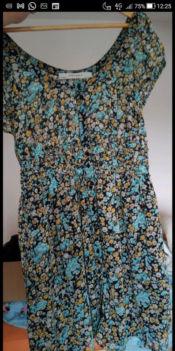 Robe à fleurs Zara - photo numéro 2