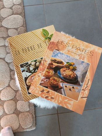 Lot livres tupperware