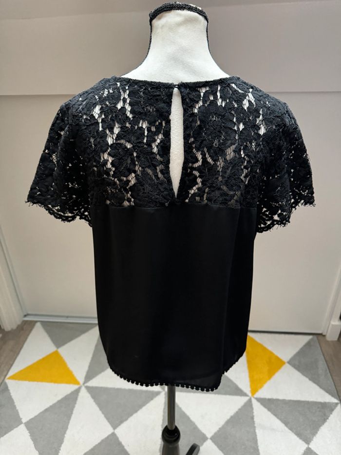 Blouse à manches courtes Mango Taille 38 - photo numéro 2