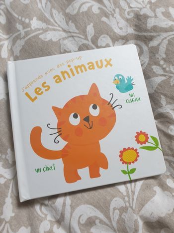 J'apprends avec des pop-up Les animaux