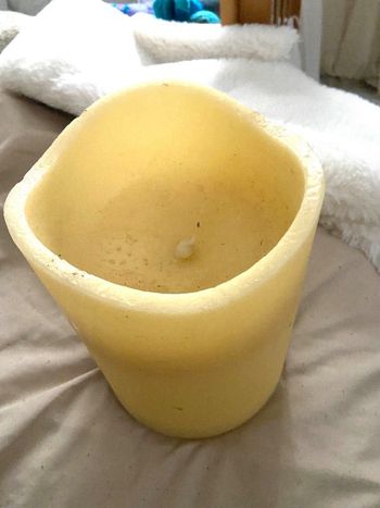 Grosse fausse bougie