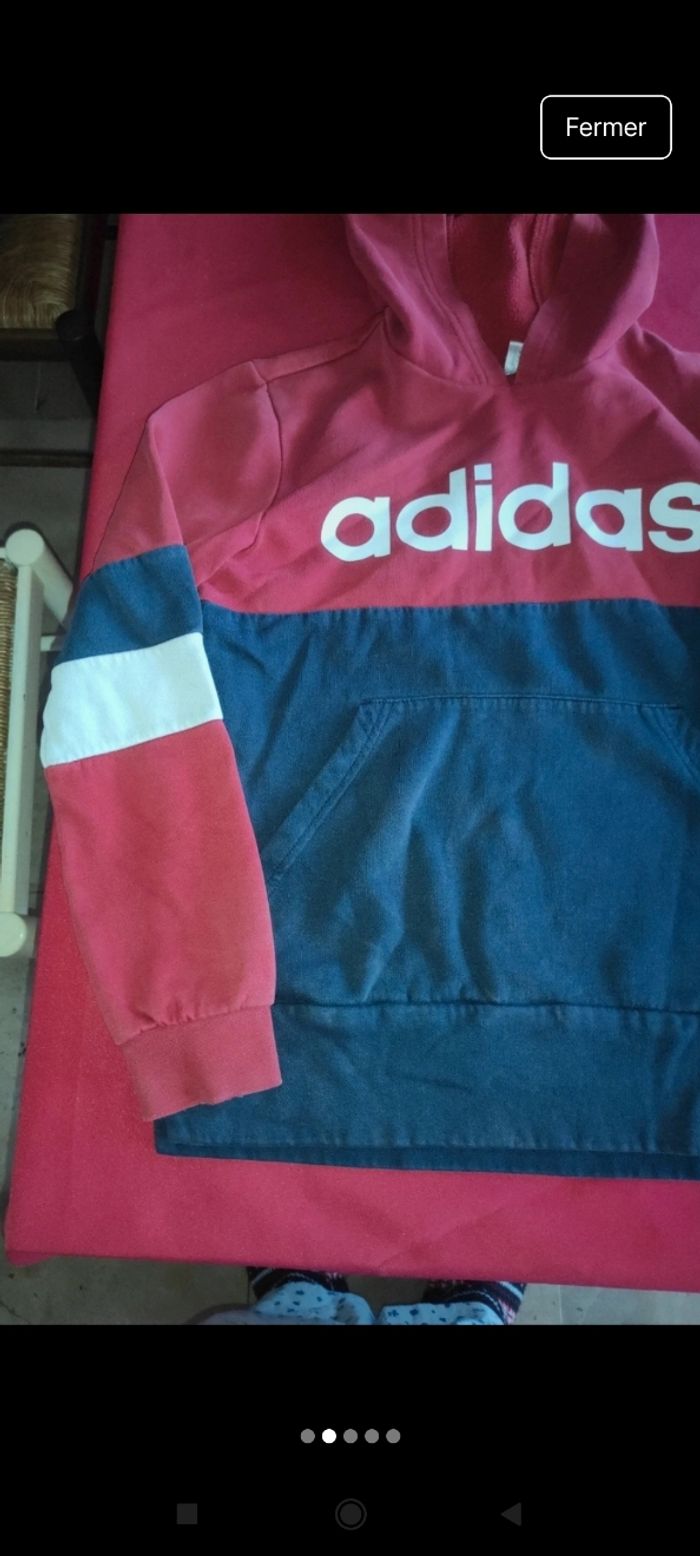 Pull capuche adidas e13 - photo numéro 4