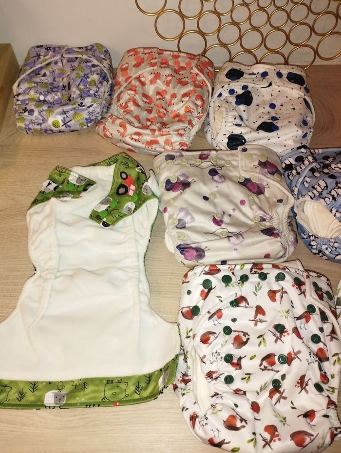 Couche lavable neuve avec insert - unité ou en lot - photo numéro 4