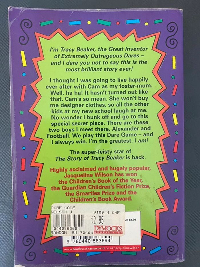 Livre en anglais The Dare Game - photo numéro 2