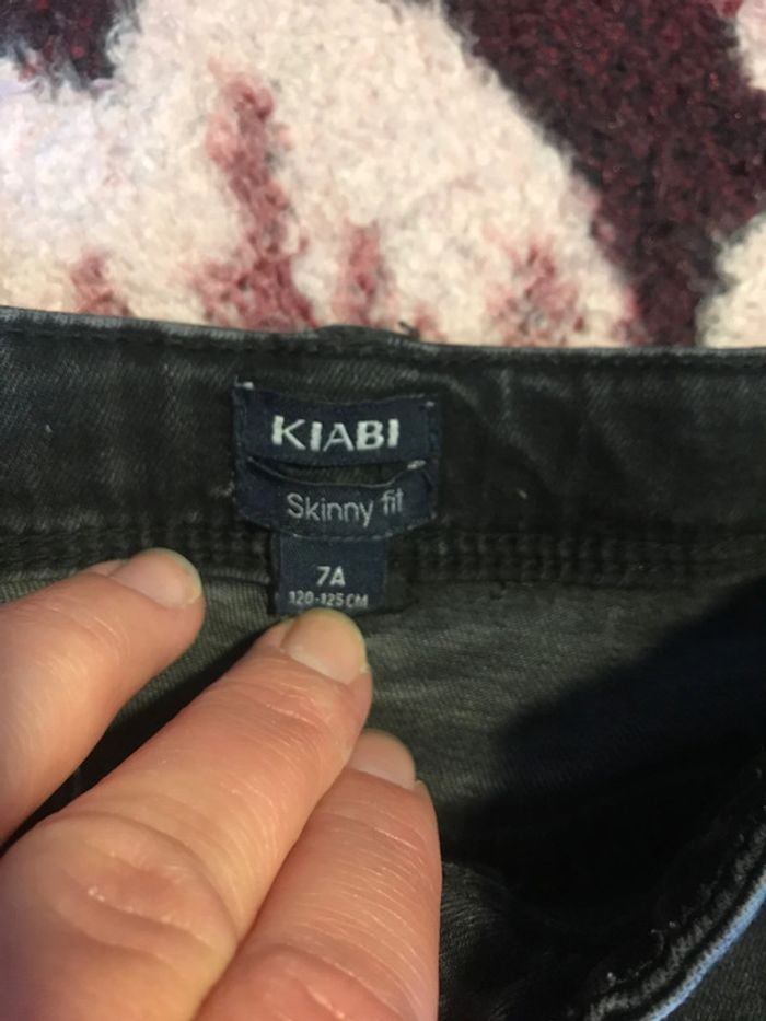 Jean Kiabi noir 7ans - photo numéro 2