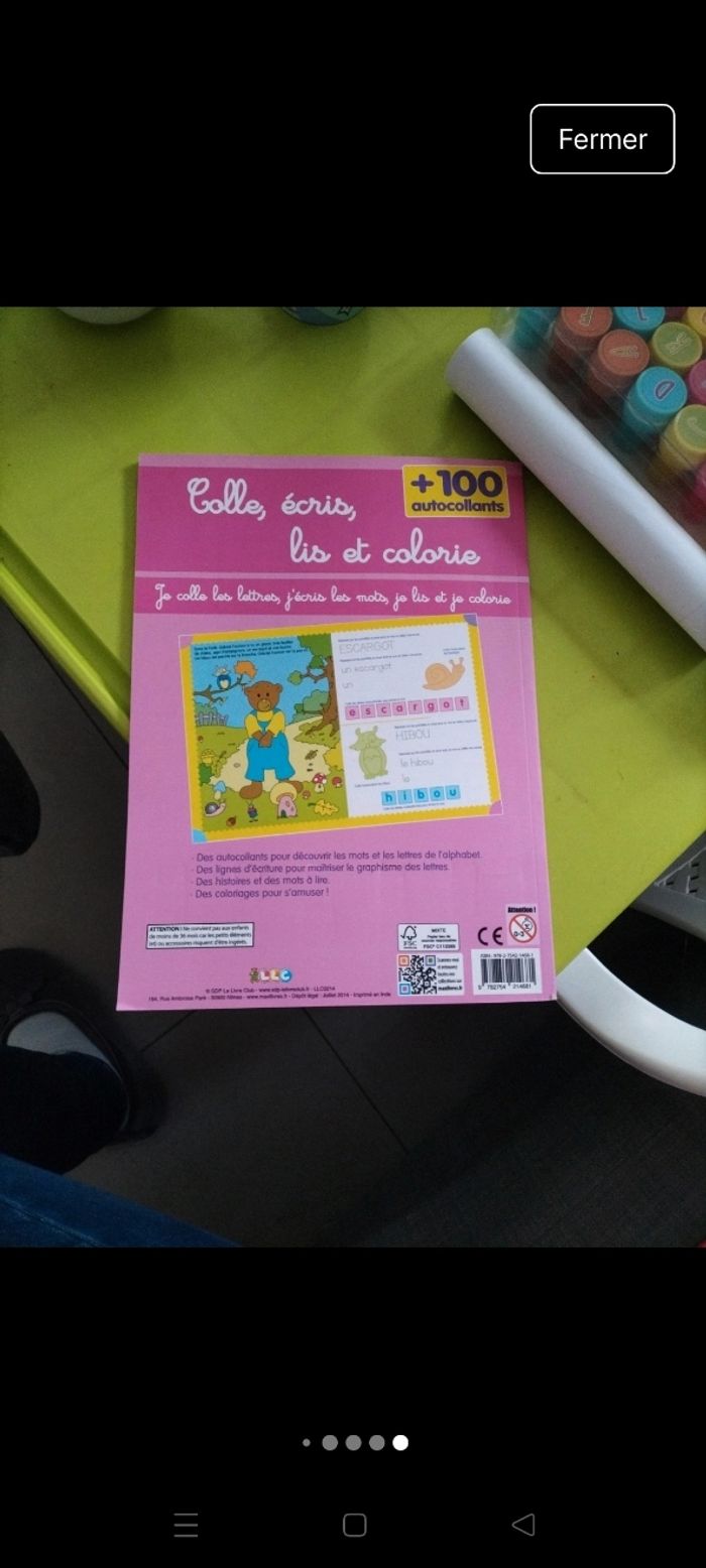 Livre d'activité - photo numéro 6