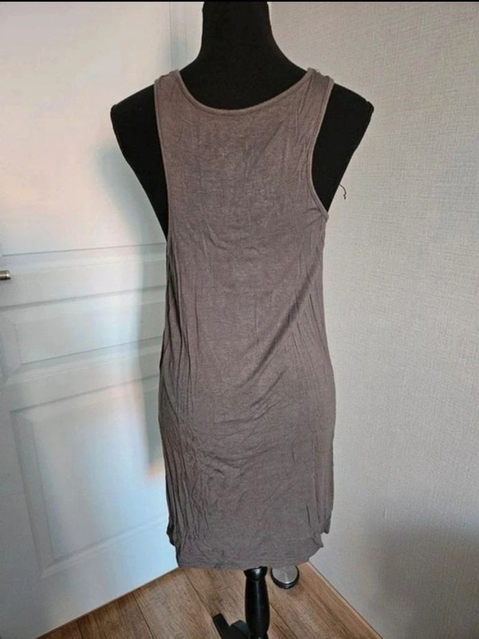 Robe d'été sans manche kaki Naf Naf taille 38 - photo numéro 10