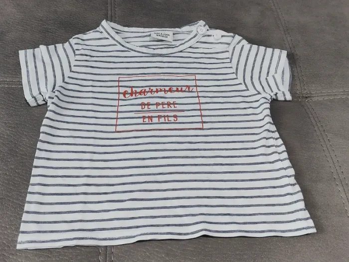 T-shirt charmeur Tape à l'oeil 18 mois