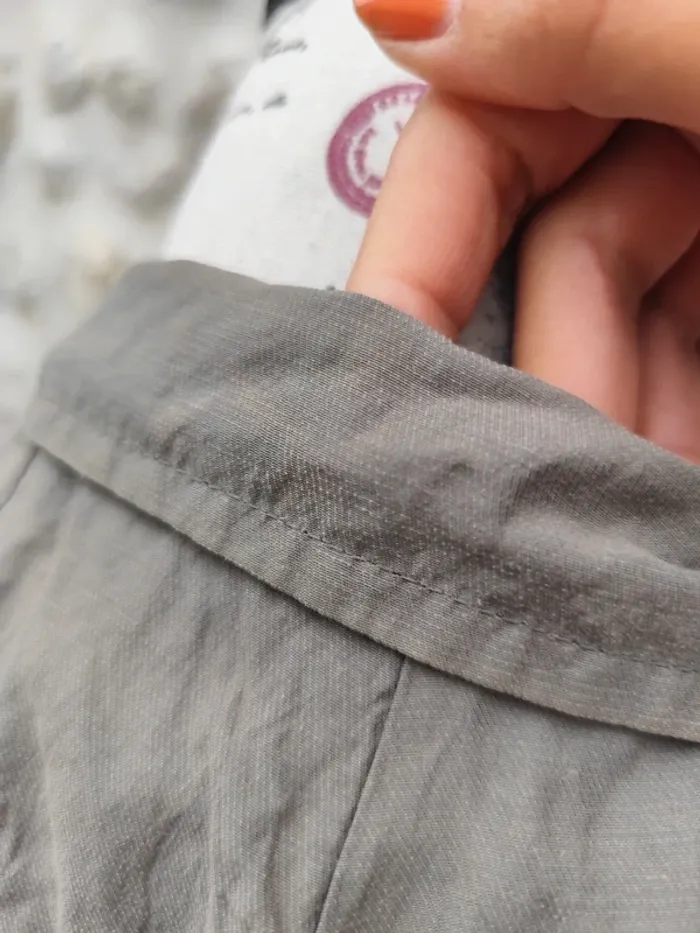 Veste légère à capuche femme cache cache couleur gris - photo numéro 6