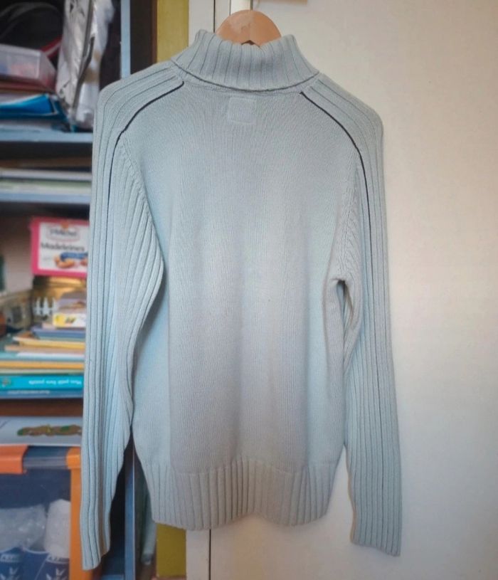 Pull d'Hiver Col Roulé Mixte & Bleu 💙🌾 - photo numéro 5