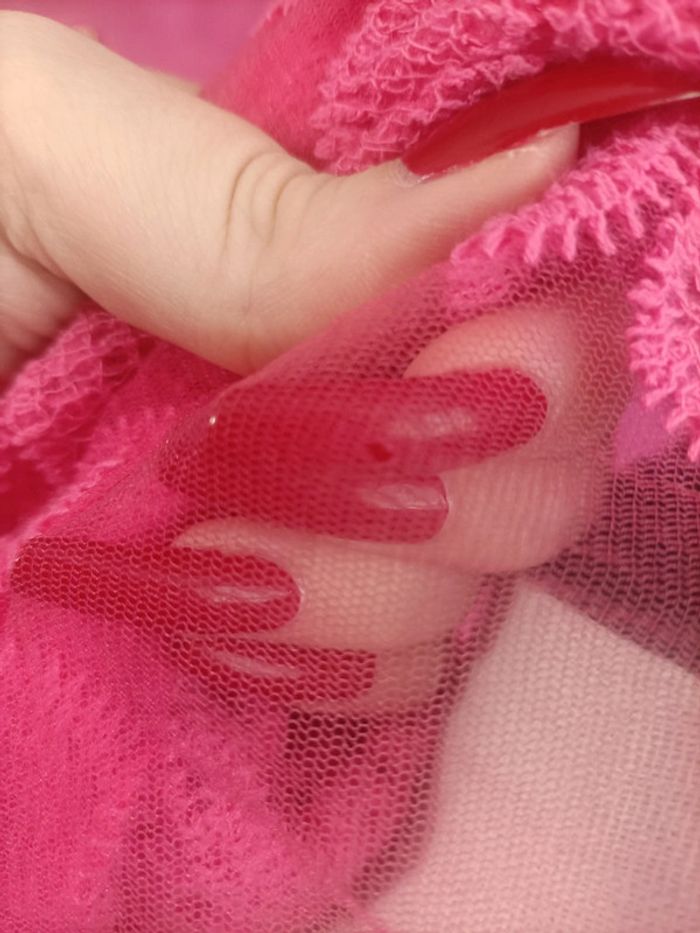 Gilet/kimono femme rose à manches courtes style bohème - photo numéro 8