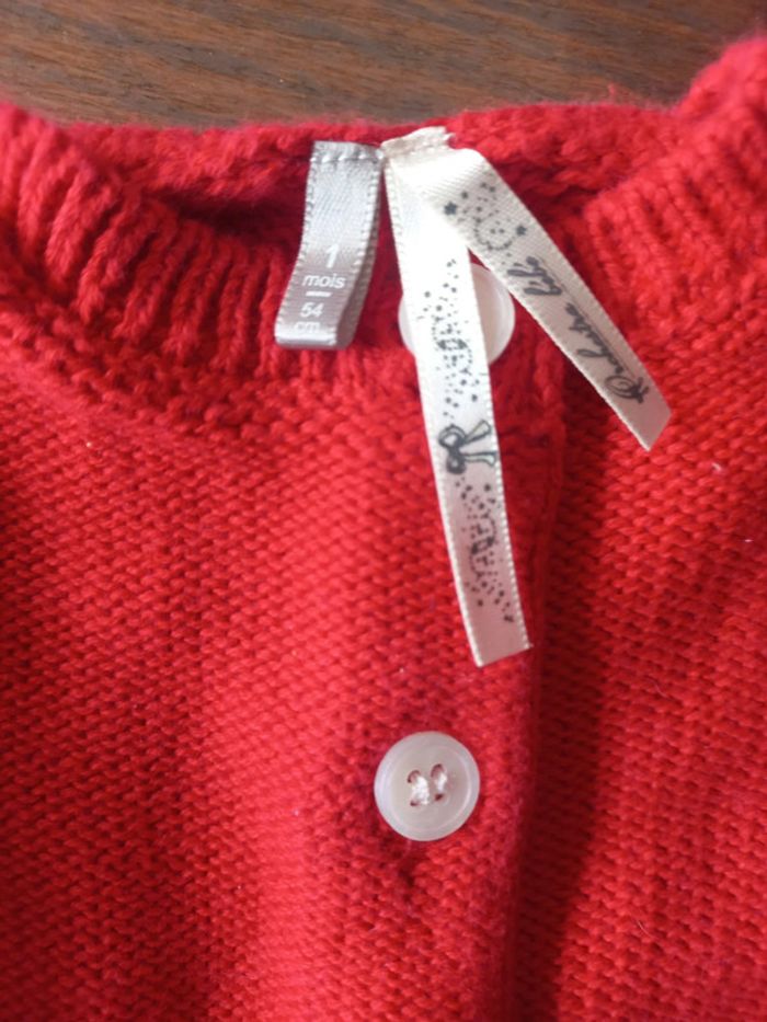 Gilet rouge 1mois orchestra - photo numéro 5