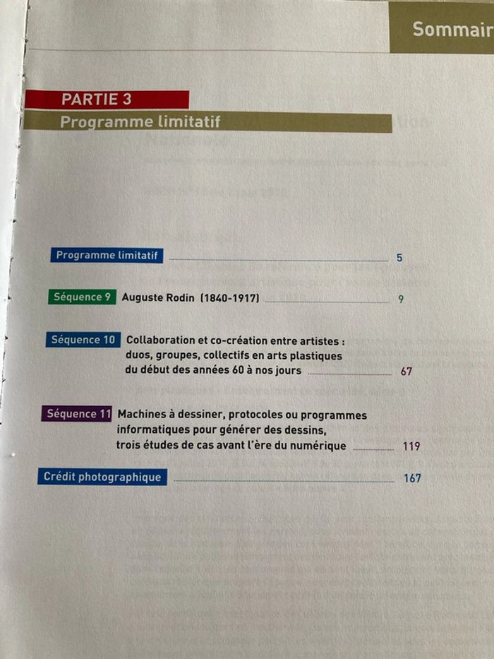 Fascicule CNED – Arts plastiques - 2 tomes - photo numéro 12