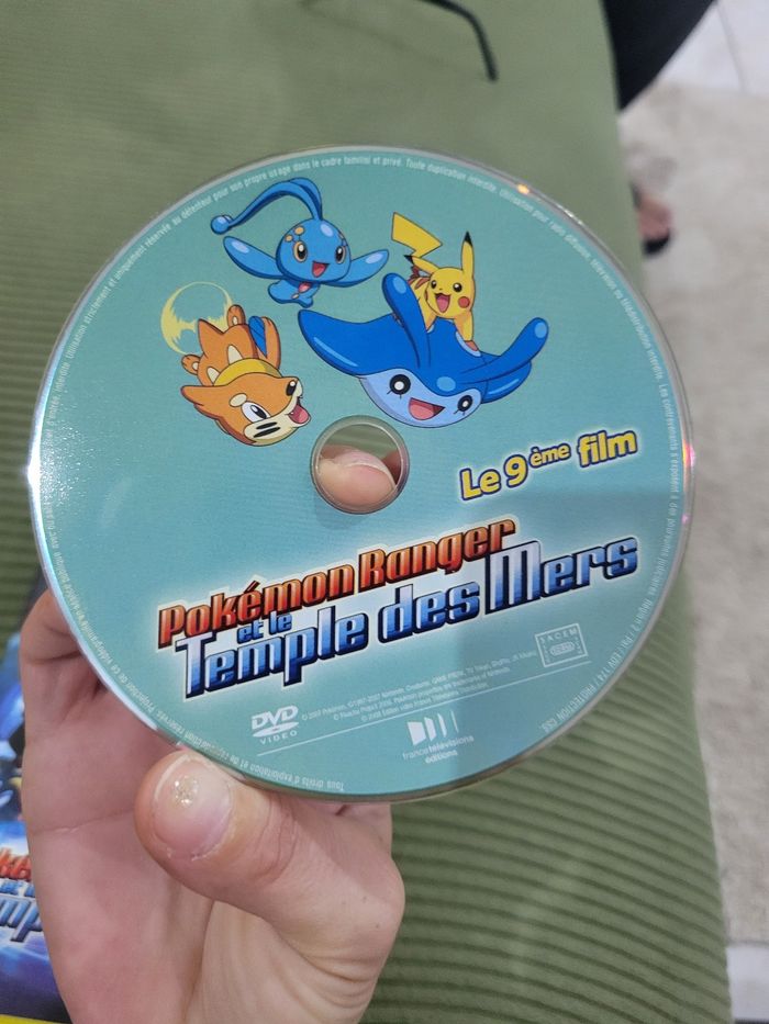 Dvd Pokémon rangers et le temple des mers - photo numéro 3