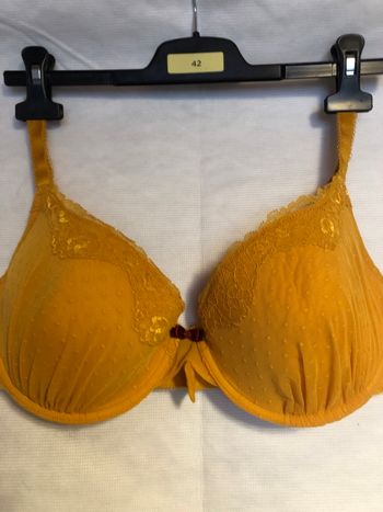 Soutiens-gorge jaune femme 100D