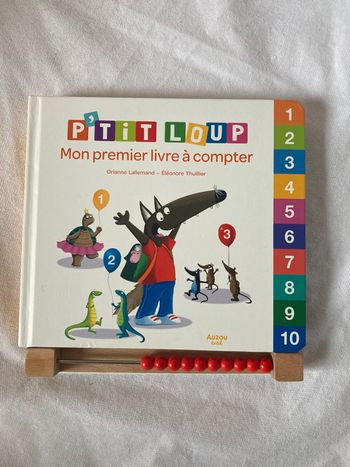 Petit loup mon premier livre à compter