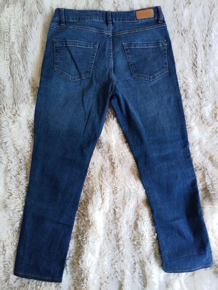 Pantalon 7/8ème bleu femme T38 - La Redoute - photo numéro 4