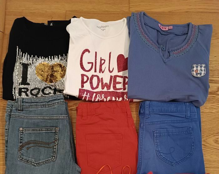 Lot de vêtements de printemps fille 12 ans