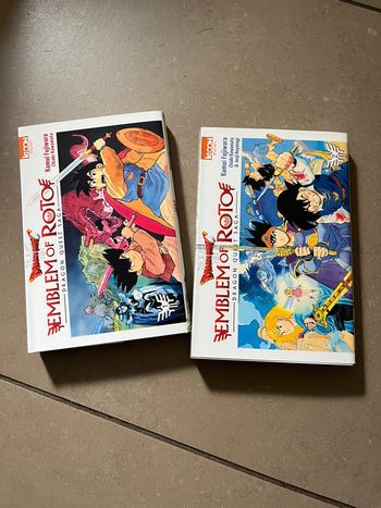Lot de 2 livres manga emblem of roto