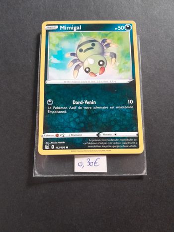 Carte Pokémon Mimigal 112/196