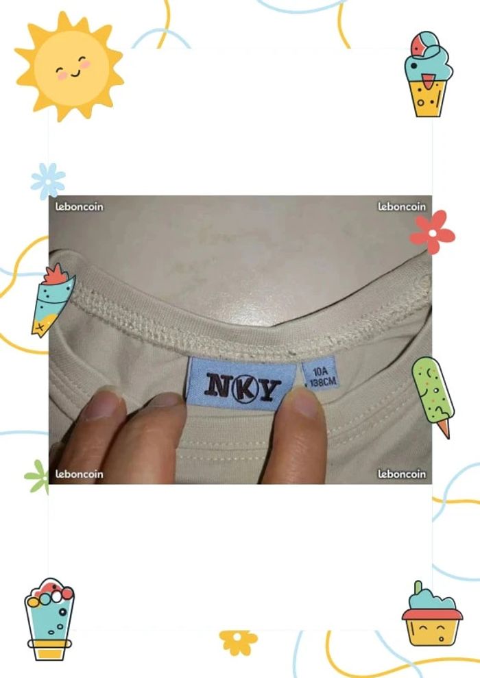 sweat shirt manches longues Kiabi 10 ans - photo numéro 4