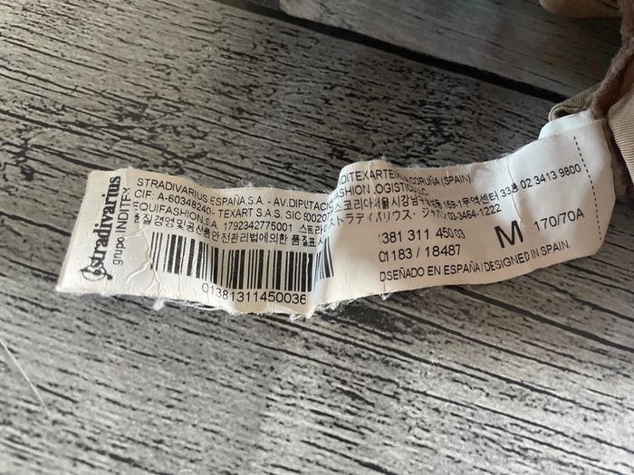 Short beige Stradivarius taille M - photo numéro 5