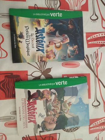 Lot Livres Bibliothèque Verte Astérix
