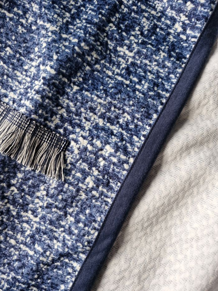 Magnifique veste effet tissé, à franges - photo numéro 6